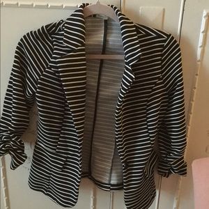 Striped blazer